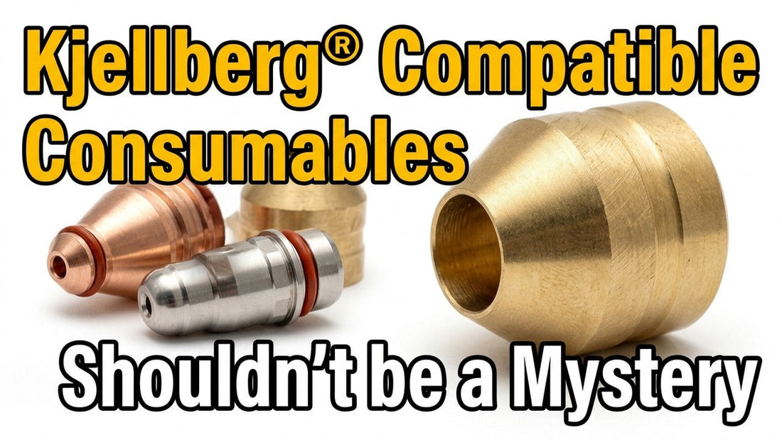 plasma consumables for kjellberg with caption shouldn't be a mystery