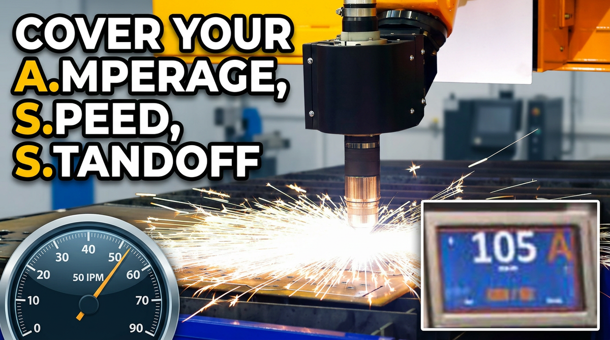 CYA: The Three Settings That Make or Break a Mechanized Plasma Cut