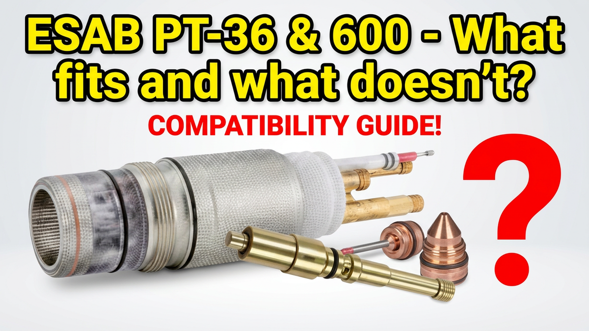 ESAB PT-36 and PT-600 torch and consumables