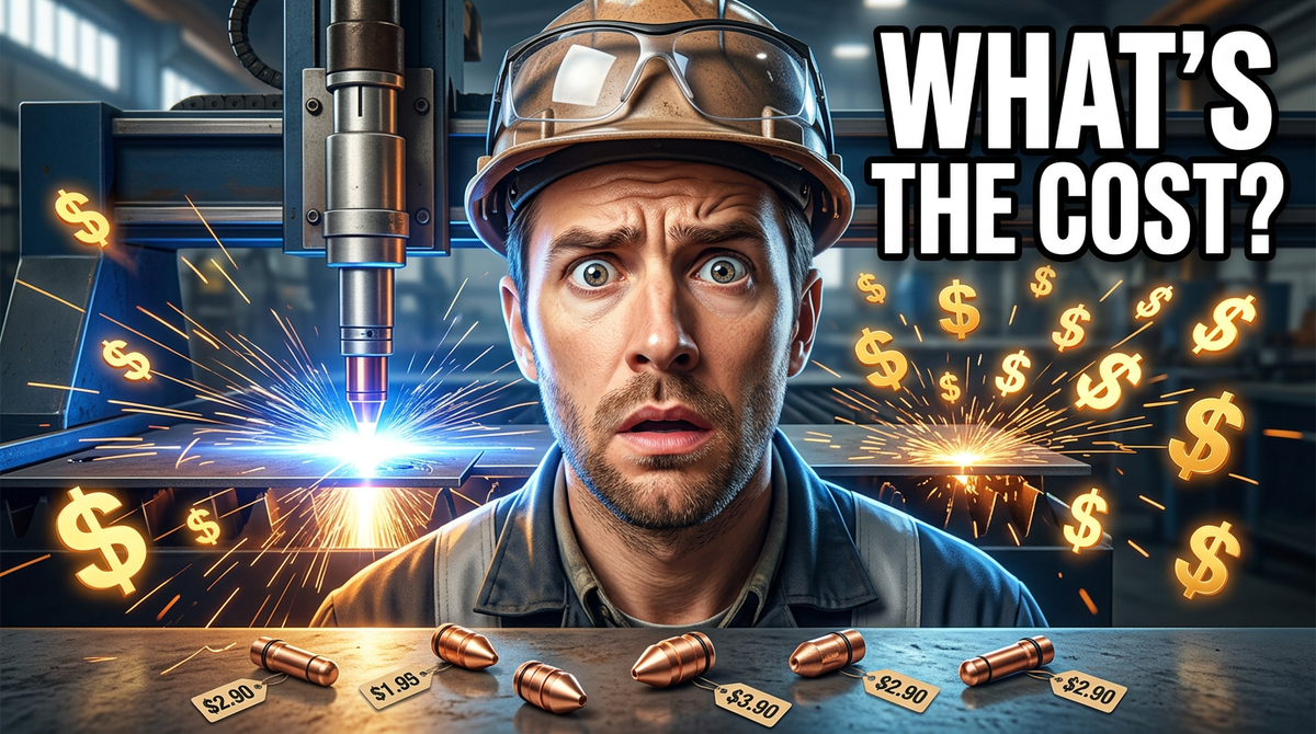 What Should Plasma Consumables Actually Cost You Per Hour?