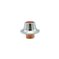 chrome plated double nozzle