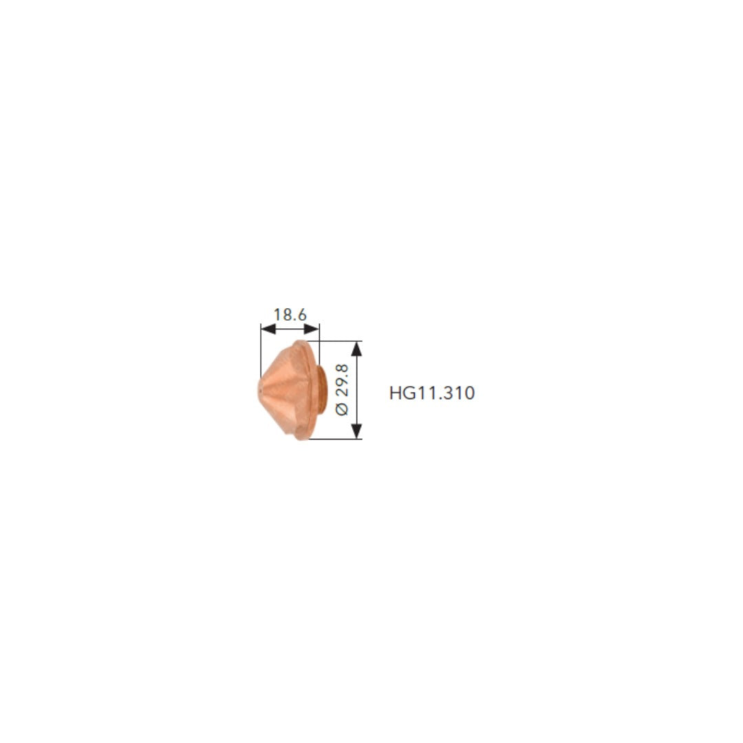 Double Nozzle for Precitec laser