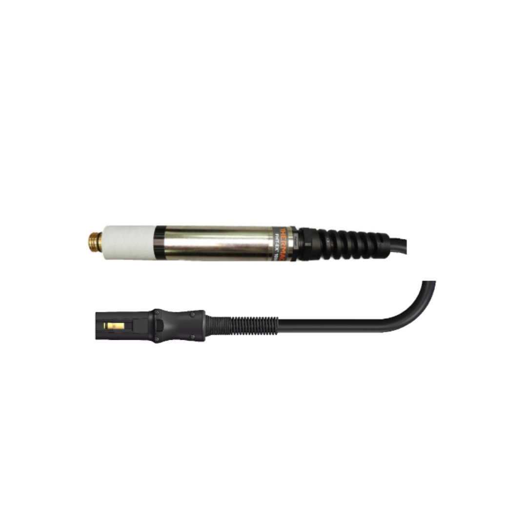 grey thermacut short mechanized cutting torch for cnc applications on white background