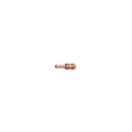 copper electrode for thermacut plasma system on white background