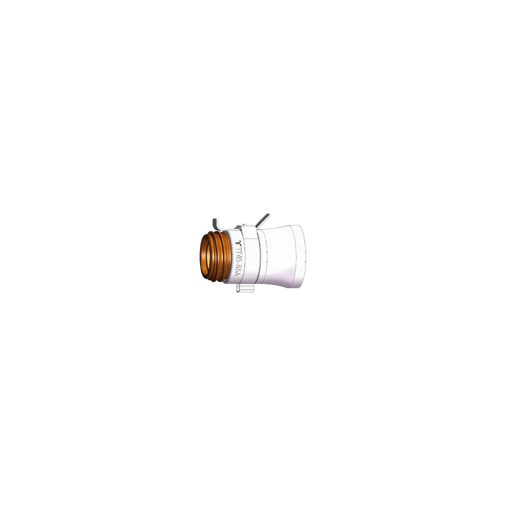 retaining cap for thermacut plasma system on white background