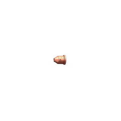 copper gouging nozzle for thermacut plasma cutter on white background
