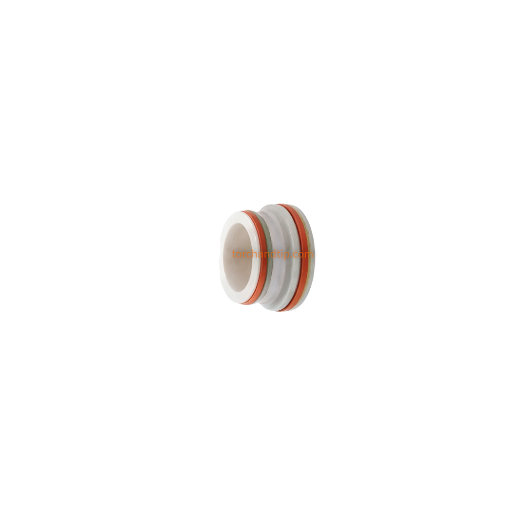 Thermacut Swirl Ring 130A for Hypertherm HPRXD Aluminium. Crosses to OEM 220179. Part T-10295.