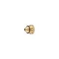 A small brass-colored metal nozzle or spray tip component shown alone on a plain white background.