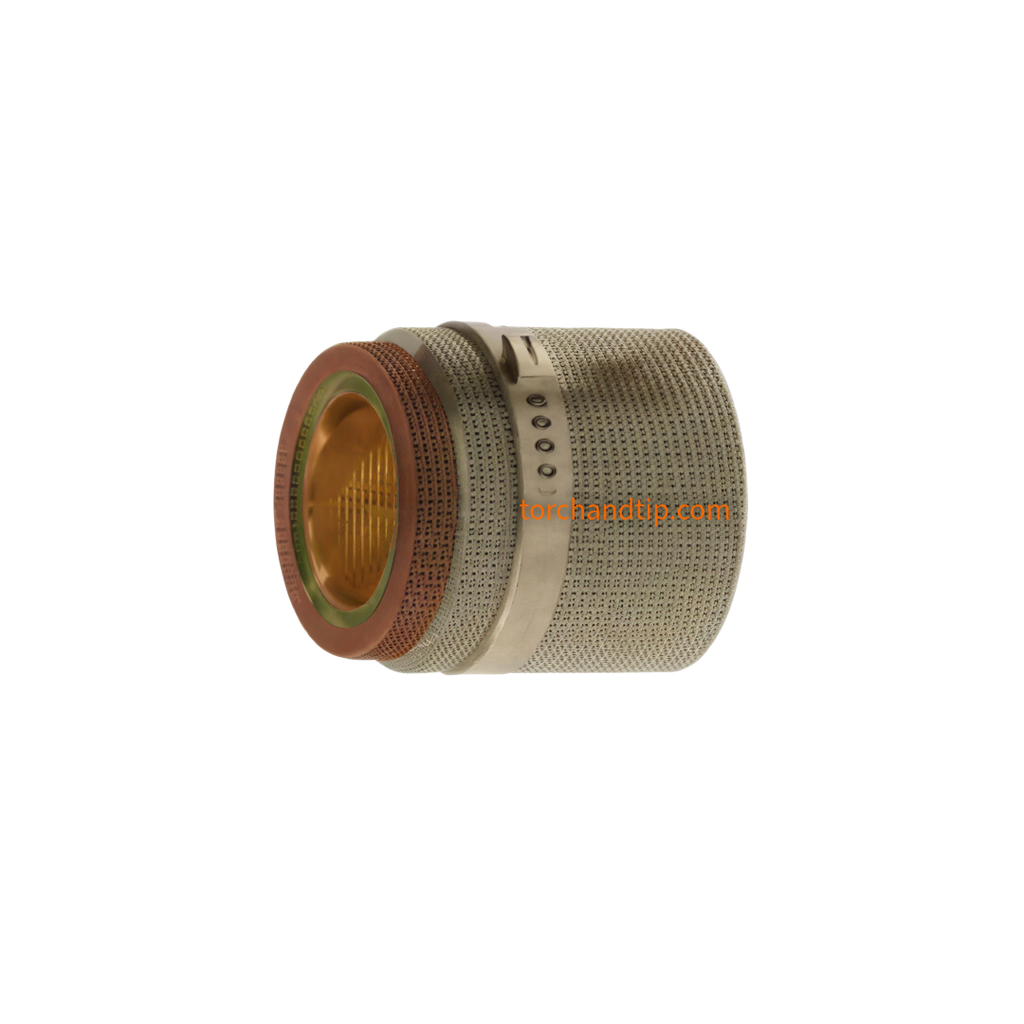 Thermacut T-13096 Retaining Cap 50 to 200A O2/Air (200A, N2) w/ IHS, HD  Hypertherm MaxPro200 Crosses to 220935