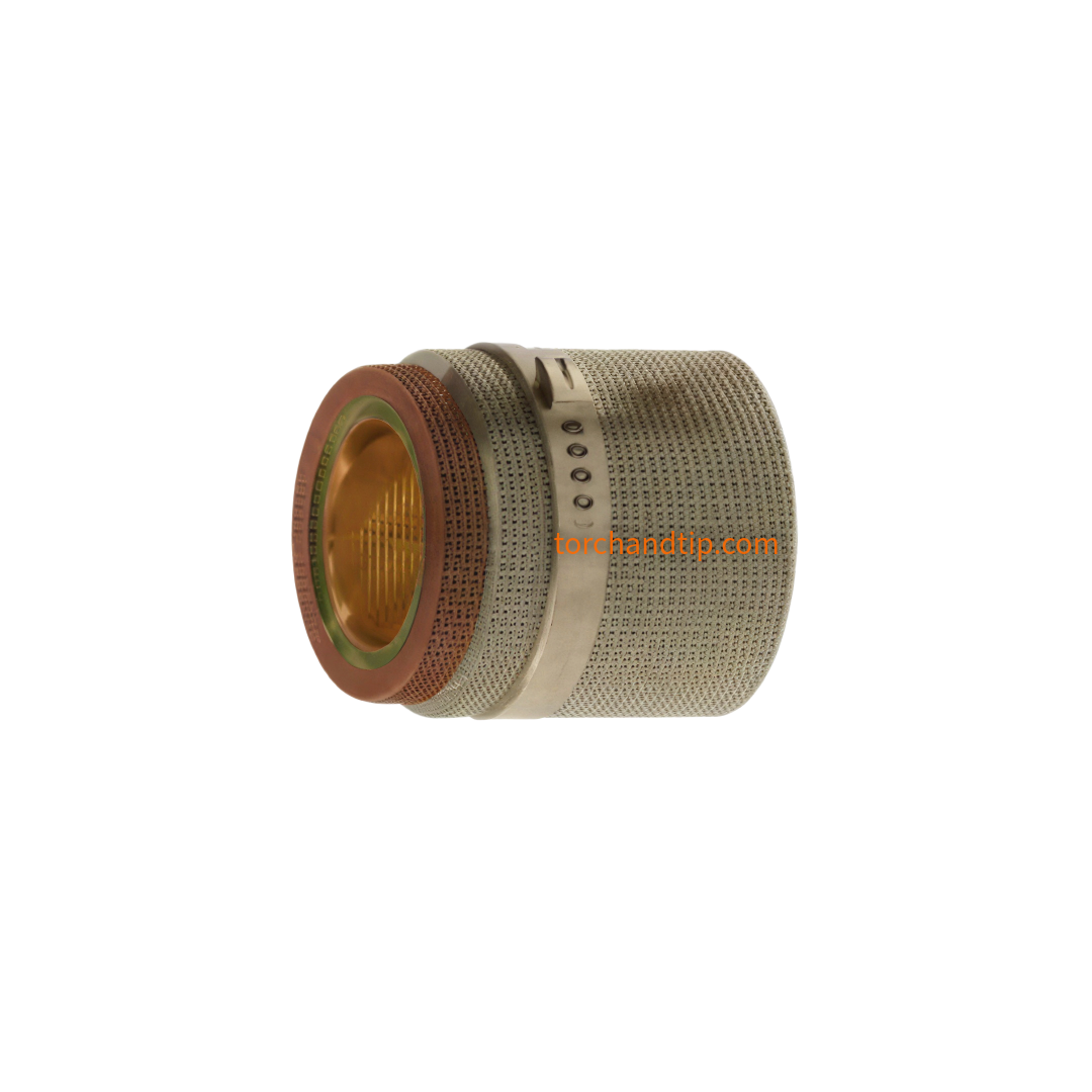Thermacut T-13096 Retaining Cap 50 to 200A O2/Air (200A, N2) w/ IHS, HD  Hypertherm MaxPro200 Crosses to 220935