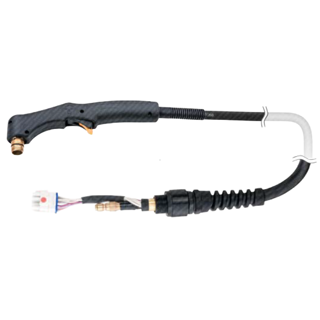 plasma cutting torch black on black background G3 retrofit