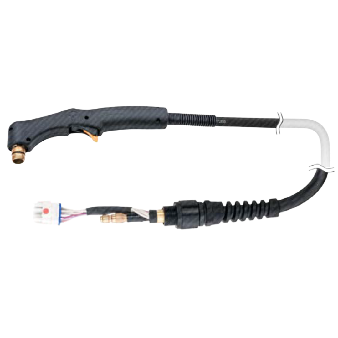 plasma cutting torch black on black background G3 retrofit