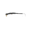 black handheld plasma torch on black background