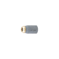 A gray and black carbon fiber textured hose connector with a brass male fitting, featuring the text '20-100A' printed on its side, set against a plain white background.