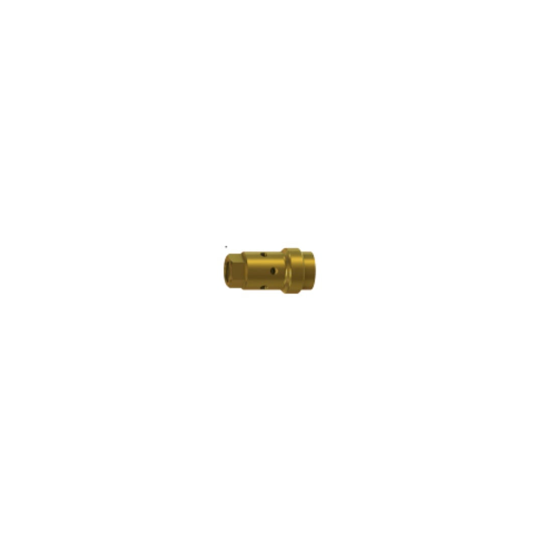 Binzel 142.0240 brass M8 tip holder, flush, for ABIMIG W 540 and WT 540 water-cooled MIG welding torches