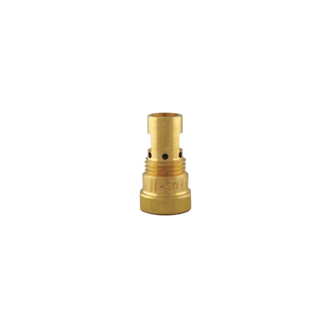 Binzel DS-1 gas diffuser for small Centerfire nozzles, fits Bernard and Miller MIG welding torches