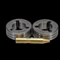 Binzel 2-roll drive roll kit for Miller wire feeders