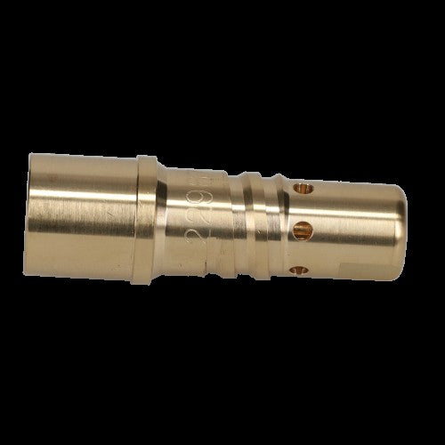 Binzel 229670 push-pull gas diffuser, 1/8 in. recess, for Miller XR-Aluma-Pro and XR-Pistol Pro MIG welding torches