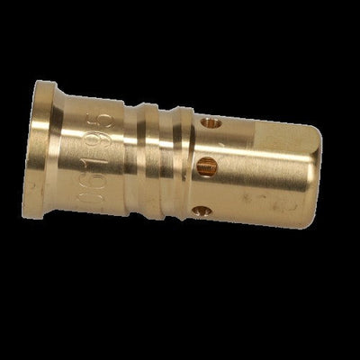 Binzel 206195 gas diffuser, 1/8 in. tip recess, for Miller Roughneck MIG welding torches