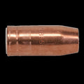 Binzel 199615 screw-on nozzle, 1/2 in. orifice, copper, for Miller Roughneck MIG welding torches