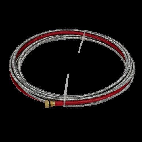 415-116-2 steel-wrapped nylon MIG liner for 3/64 to 1/16 in. aluminum wire, Tregaskiss and Bernard MIG welding torches