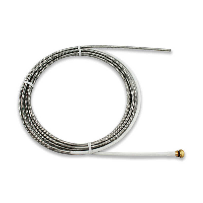 Binzel conventional MIG welding liner, white, .035-.045 wire