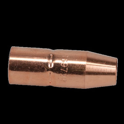 Binzel 169-727 nozzle, 5/8 in. bore, 1/8 in. stick-out, for Miller M-25 MIG welding torches
