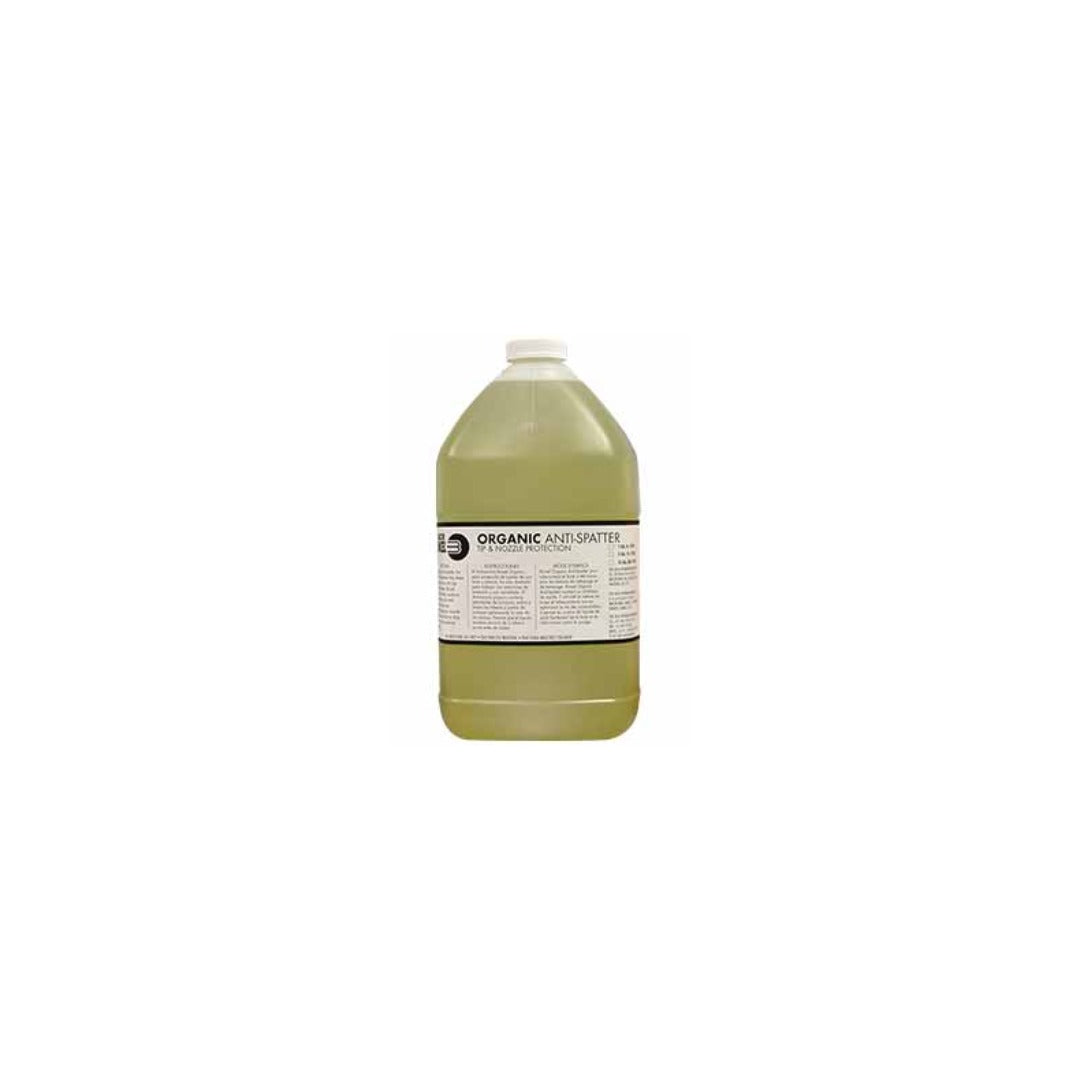 ABICOR Binzel organic anti-spatter fluid (1 US gallon jug shown)