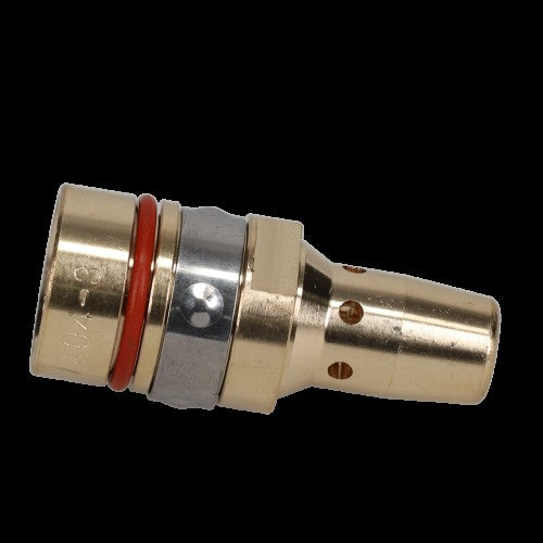 Binzel 404-13 heavy-duty gas diffuser with set screw, for Tregaskiss MIG welding torches with conventional front ends