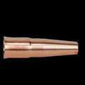 22T-37SS Slip-On Tapered Nozzle, 3/8 in. bore, Short Stop for Tweco No. 2 MIG welding torches