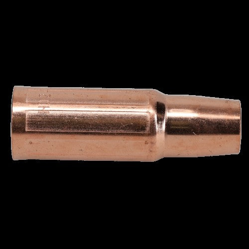 HD24L-62 Slip-On Tapered Heavy-Duty Nozzle, 5/8 in. bore, 1/8 in. Recess for Tweco No. 4 MIG welding torches
