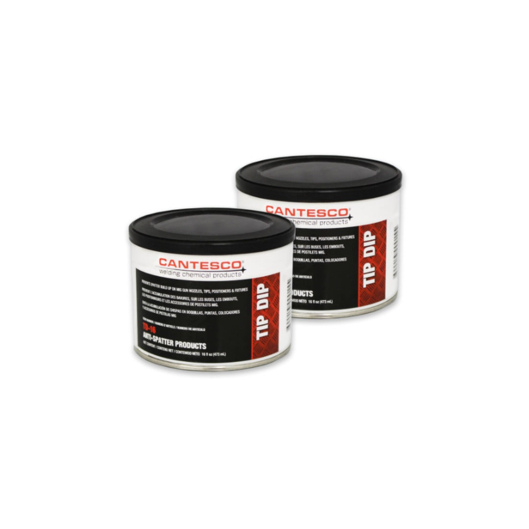 TD-16 Cantesco premium nozzle tip dip, 16 oz metal can