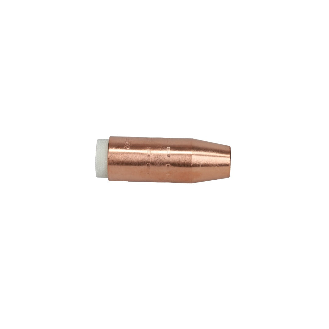 Binzel® 4592 tapered copper MIG nozzle, compatible with Bernard® Elliptical