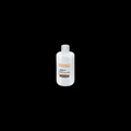 white bottle on black background of laser optics polish