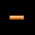 thermacut logo on black background