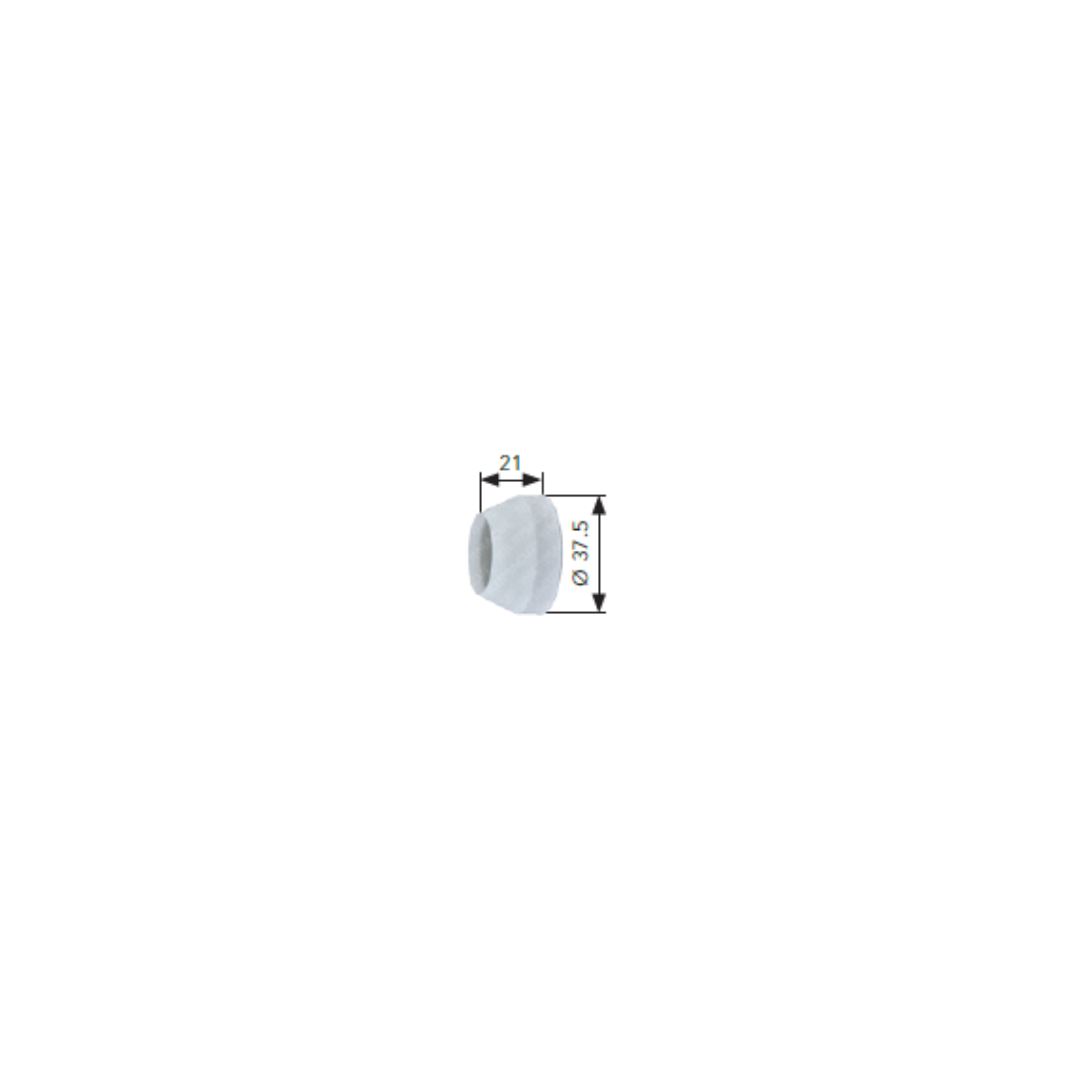 Thermacut® HG10.162 PTFE Cover DIAS III White for TRUMPF® laser