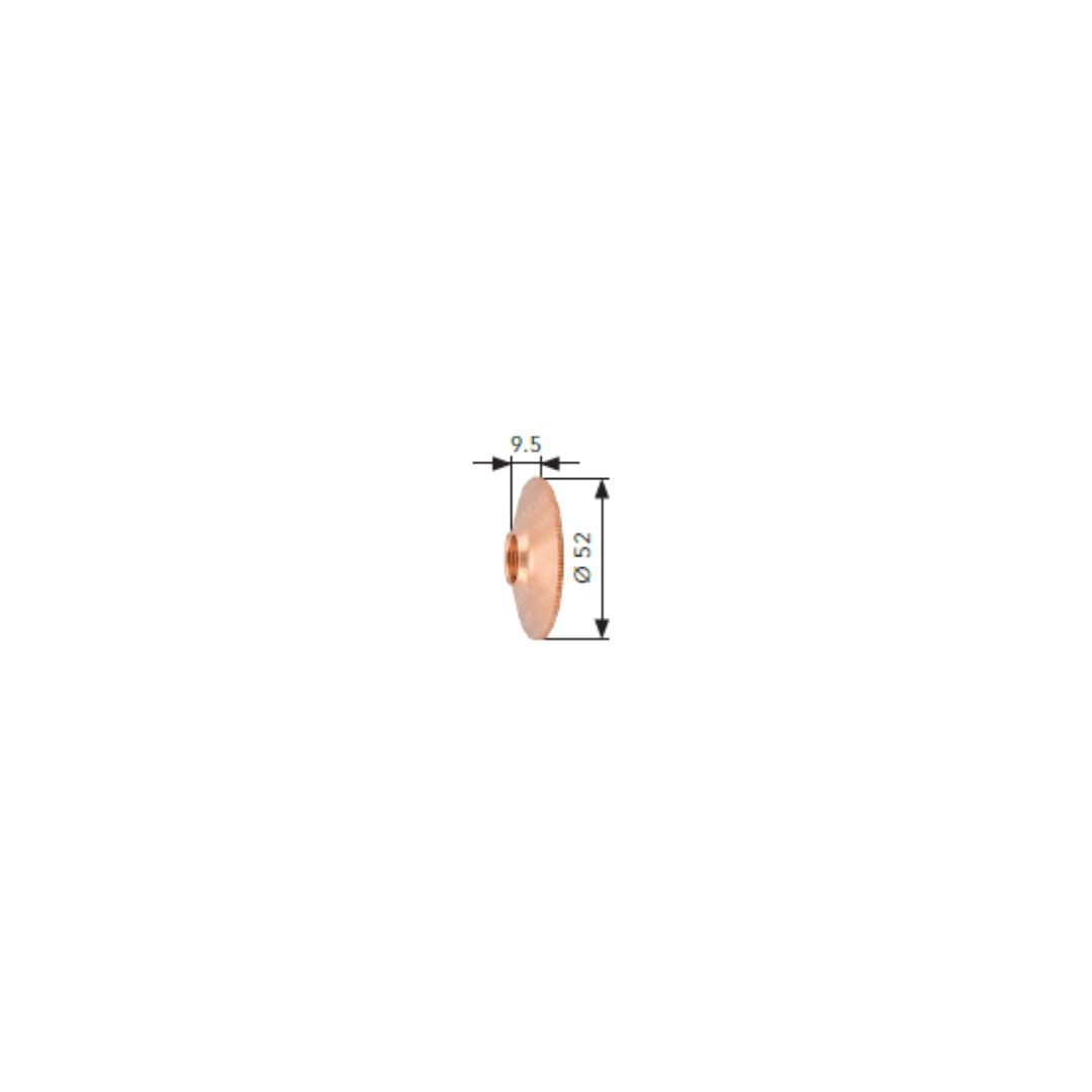 Thermacut® HG10.472 Shield (copper) for Bystronic® laser