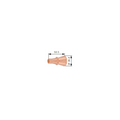 Thermacut® HG10.495 Nozzle Body for Bystronic® laser