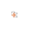 Thermacut® HG12.505 Double Nozzle for Mitsubishi® laser