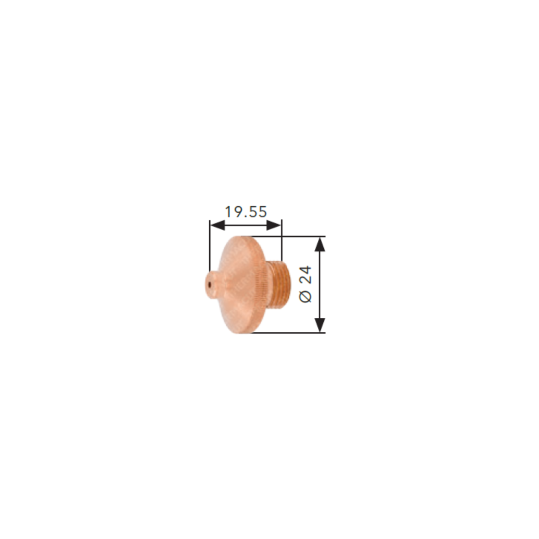Thermacut® HG10.455 Nozzle 2.0mm for Prima Power® laser